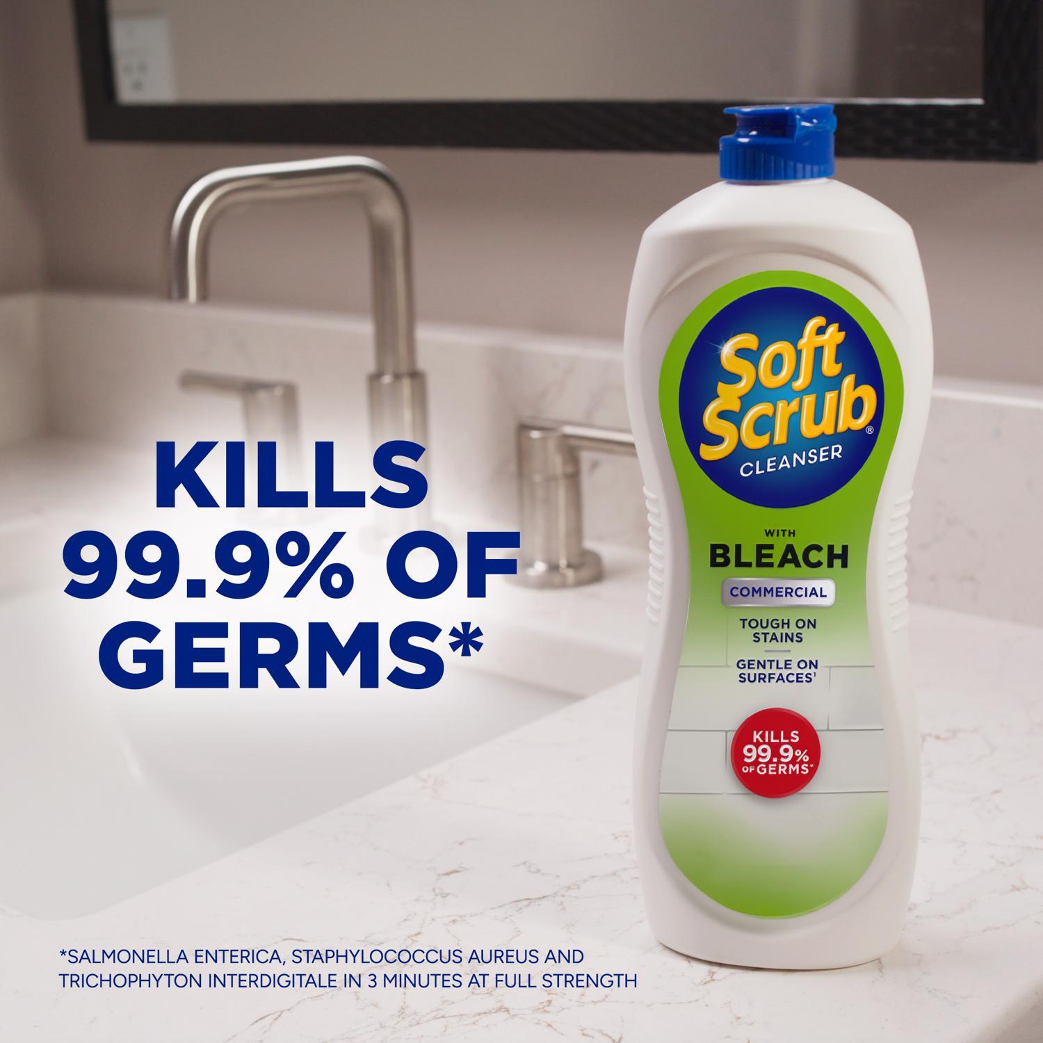 Soft Scrub No Scent Heavy Duty Cleaner 24 oz Cream