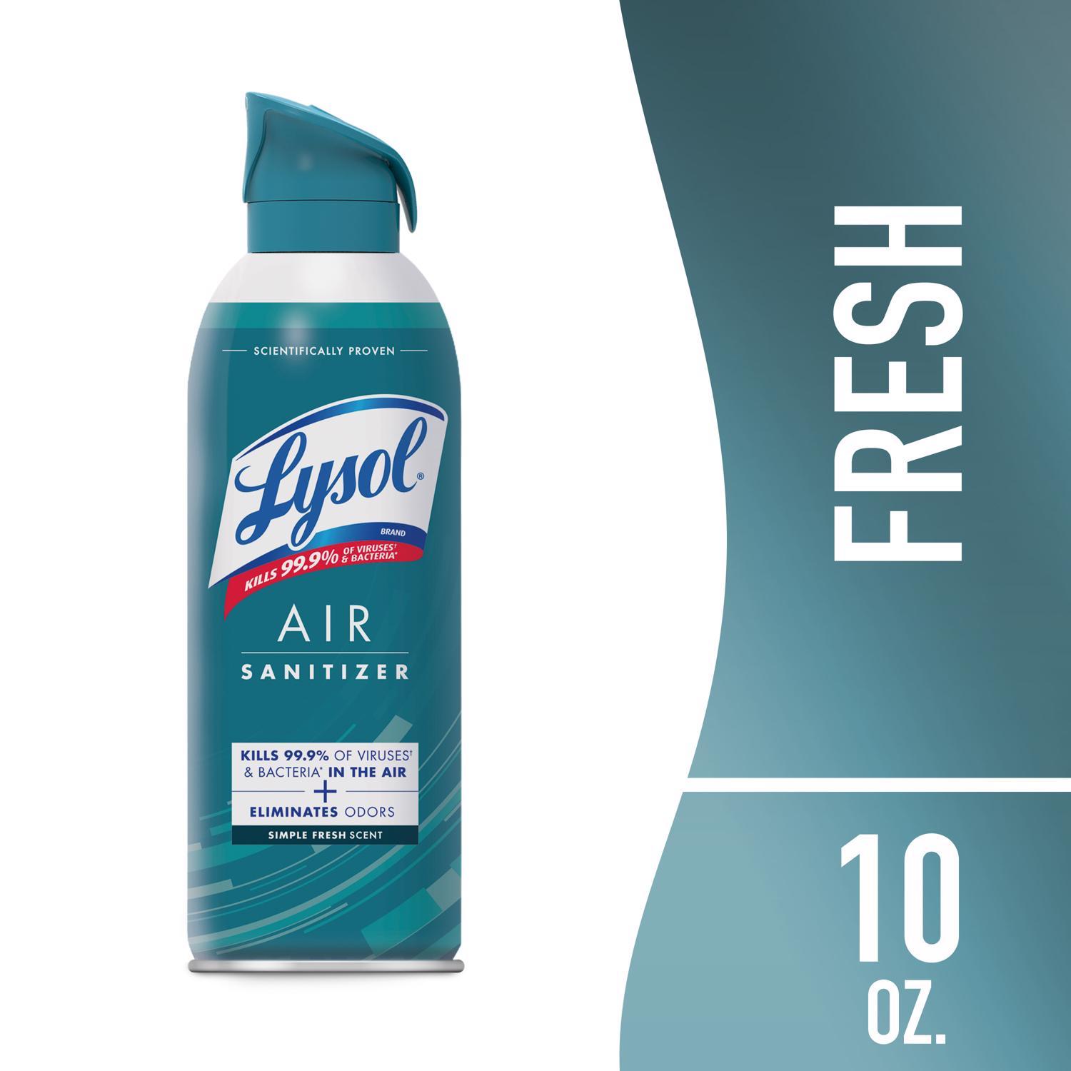 Lysol Fresh Scent Air Sanitizer 10 oz 1 pk