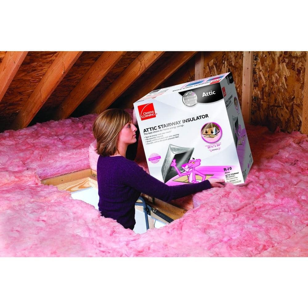 Owens Corning Attic Stair Insulator Tent Cover II 25-1/2 in. x 54 in.