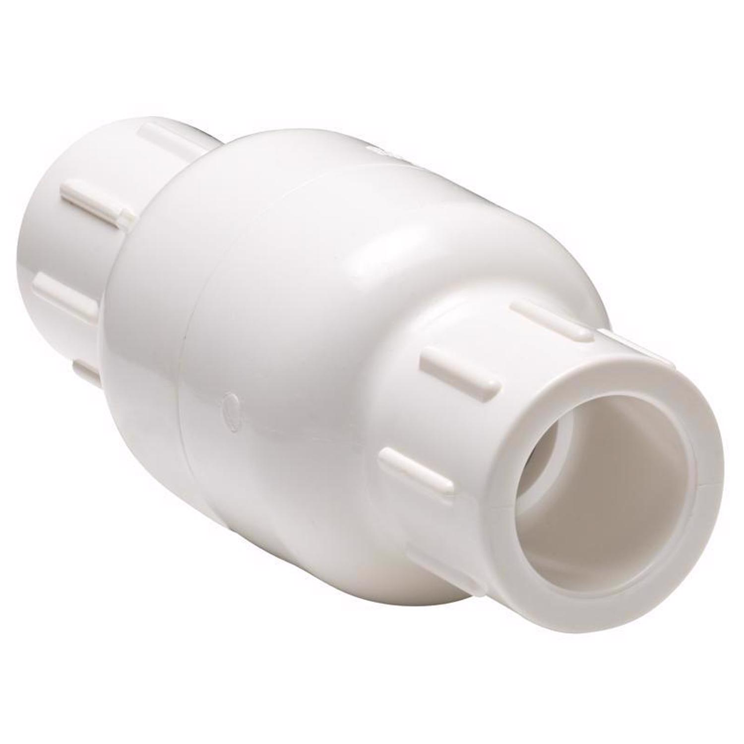 Homewerks 2 in. D X 2 in. D FIP PVC Spring Loaded Check Valve