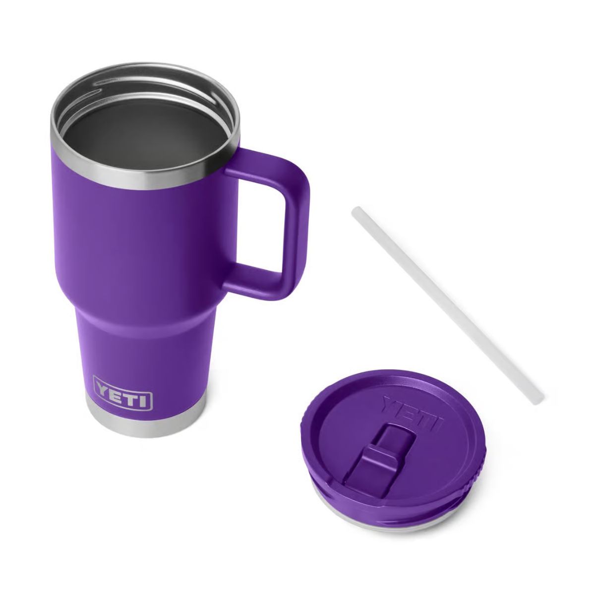 YETI Rambler 30 oz.Pace Purple BPA Free Travel Straw Mug