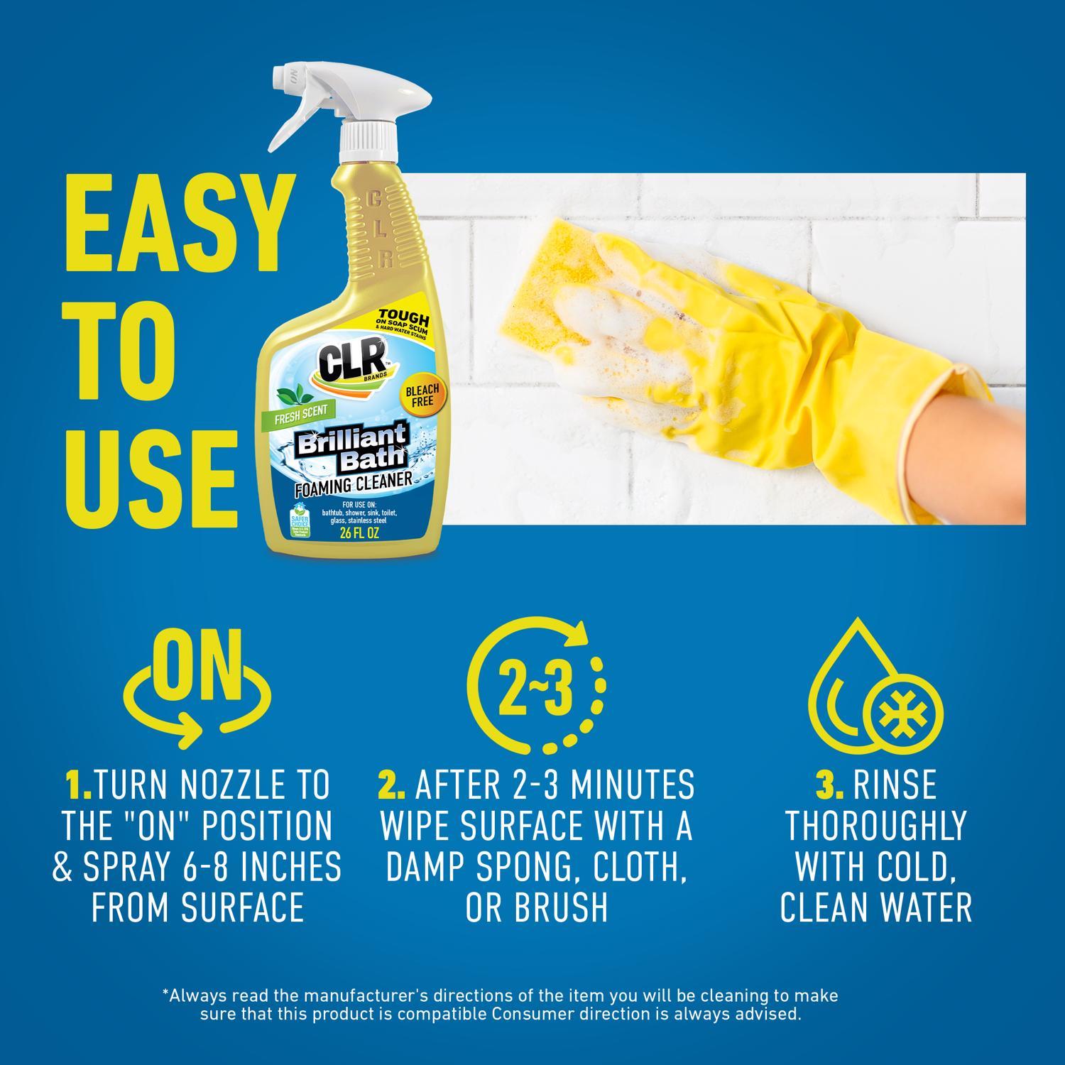 CLR Fresh Scent Bathroom Cleaner 26 oz Liquid