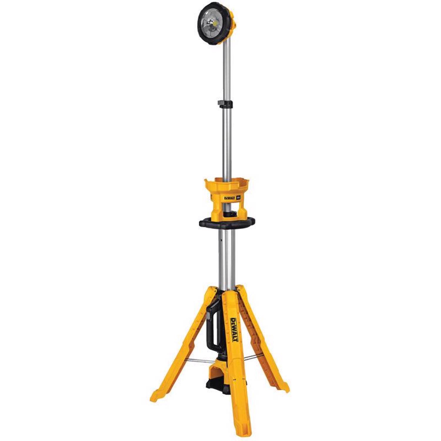DeWalt 20V MAX 3,000 lm LED Battery Tripod Work Light Stine Home