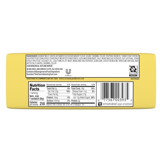 Good Humor Chocolate and Vanilla 6-oz Ice Cream