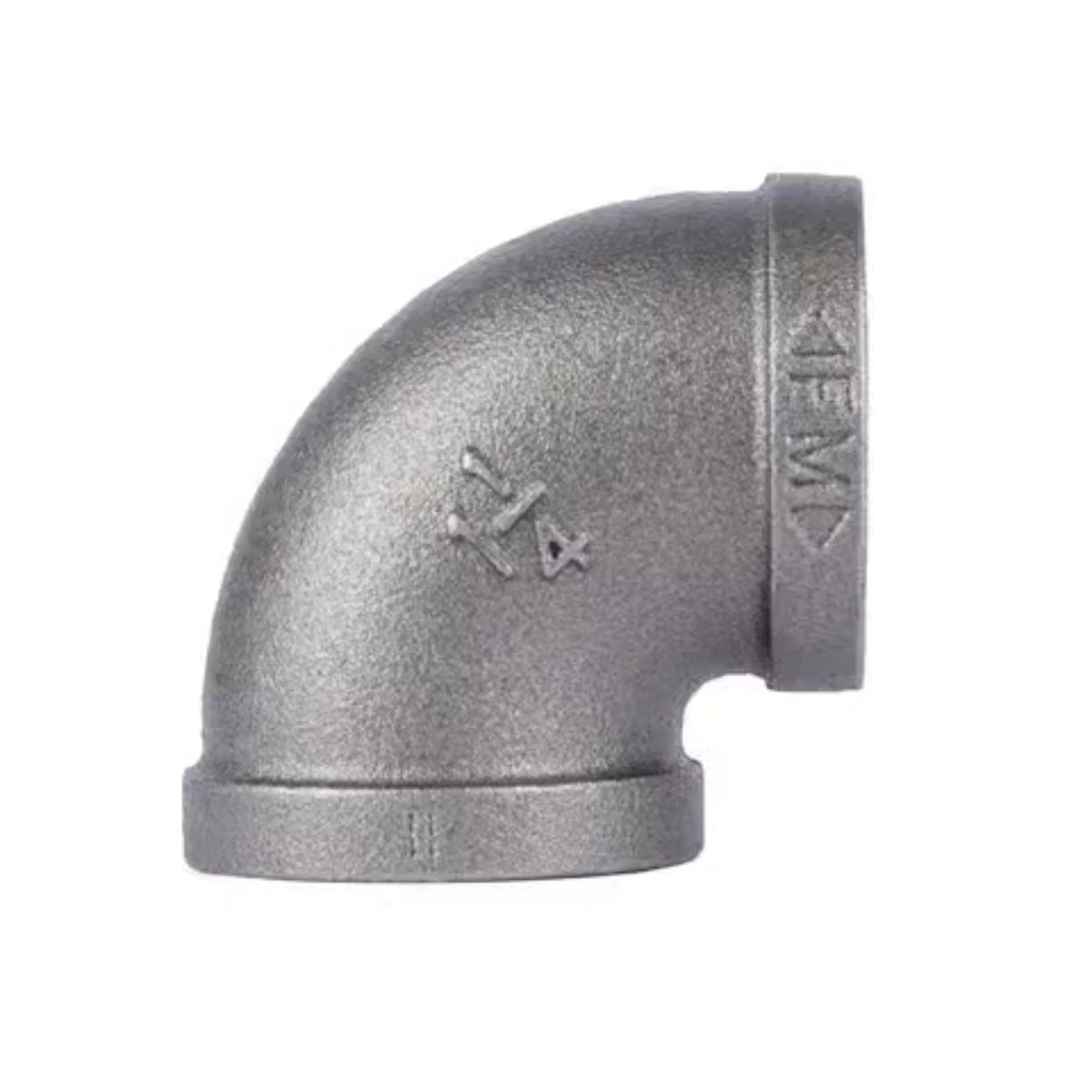 STZ Industries 1-1/4 in. FIP each x 1-1/4 in. D FIP Black Malleable Iron 90 Degree Elbow