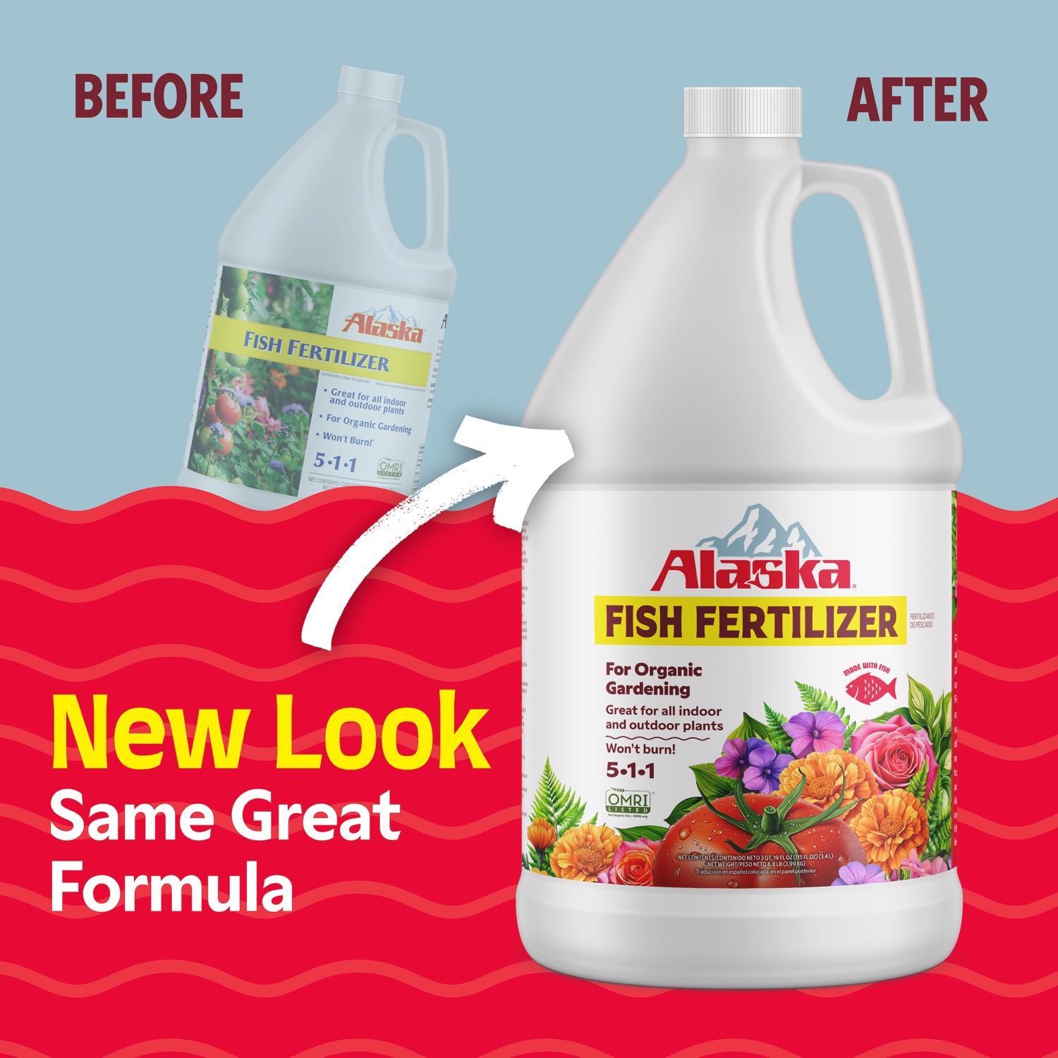 Alaska Organic Liquid Plant Food 1 gal