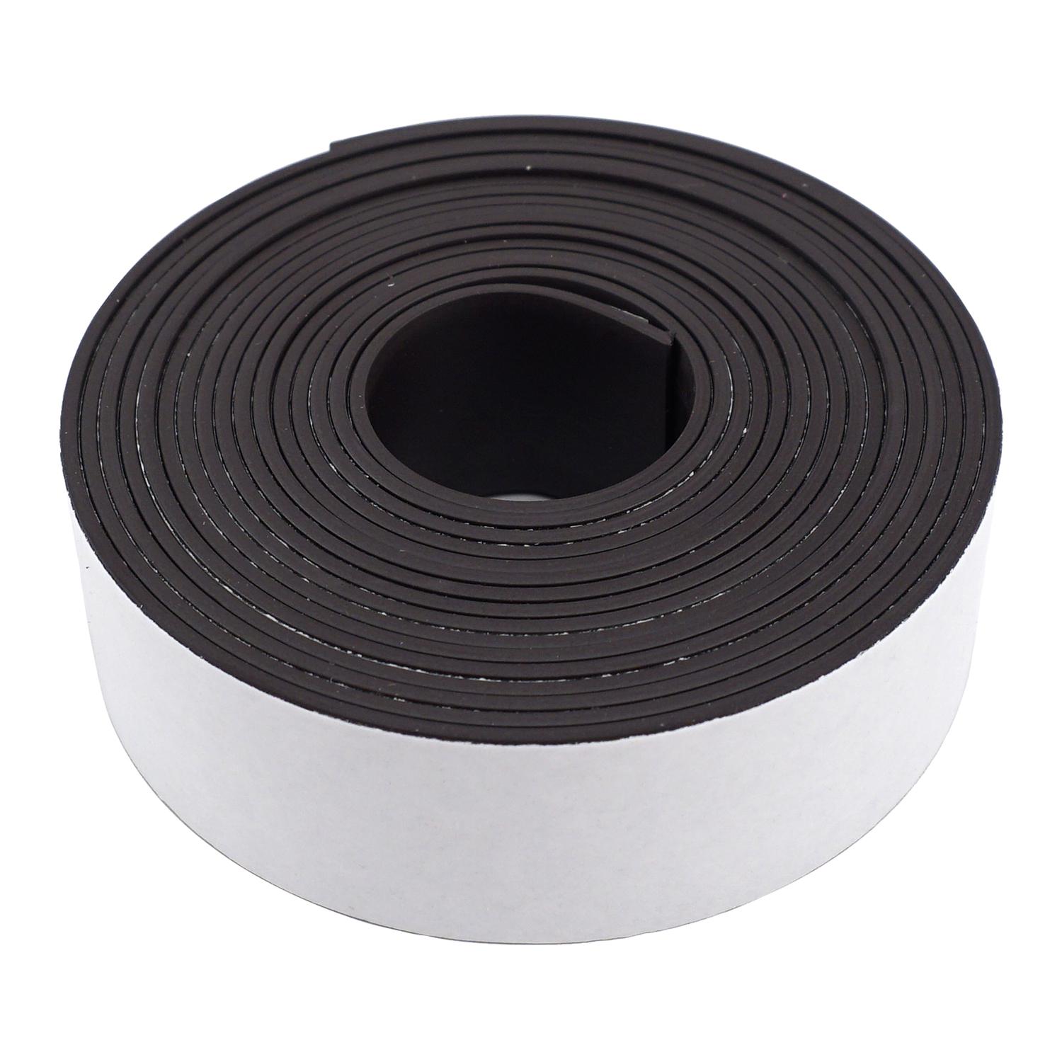 Magnet Source 120 in. L X 1 in. W Black Magnetic Tape