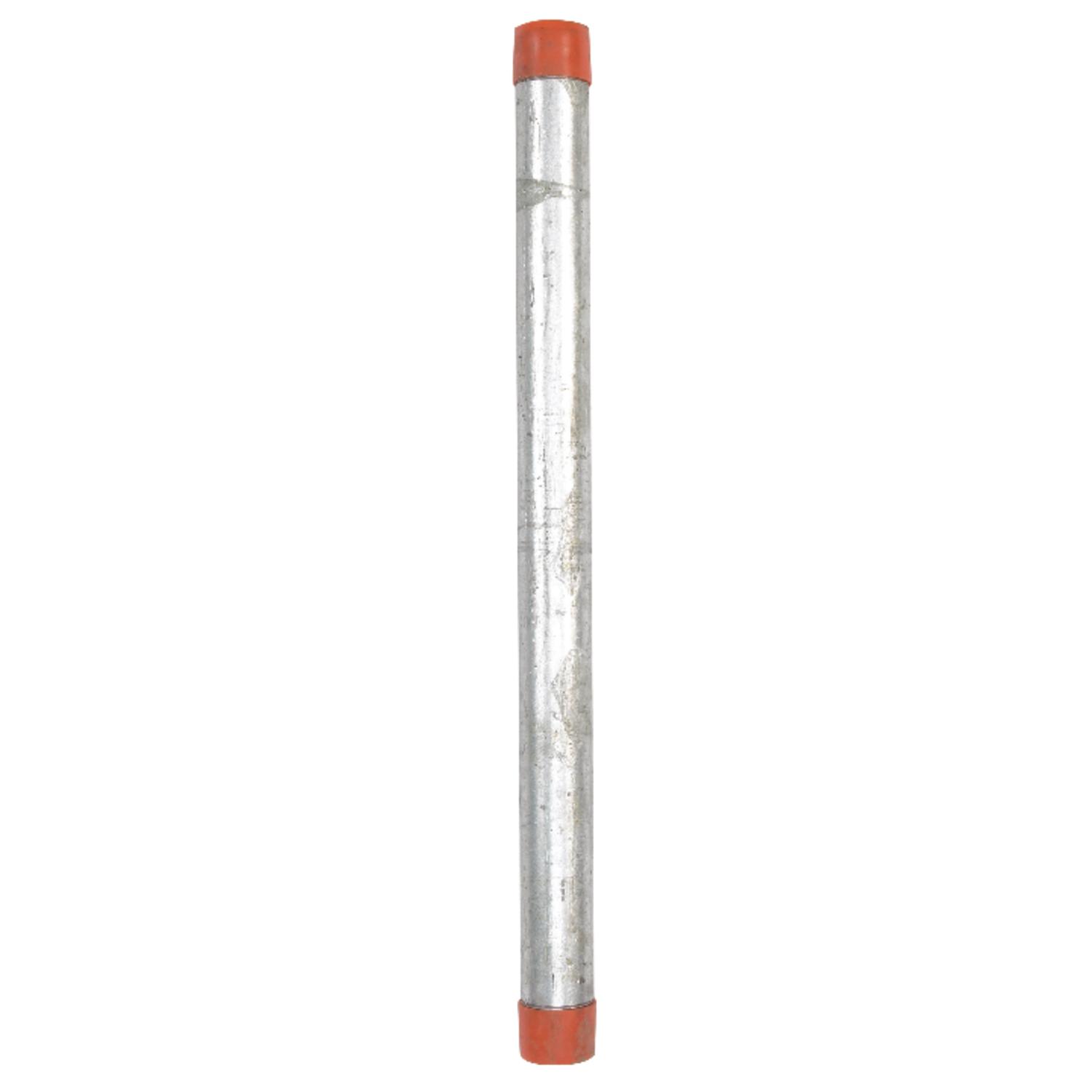 B&K Mueller 1 in. D X 18 in. L Galvanized Steel Pre-Cut Pipe