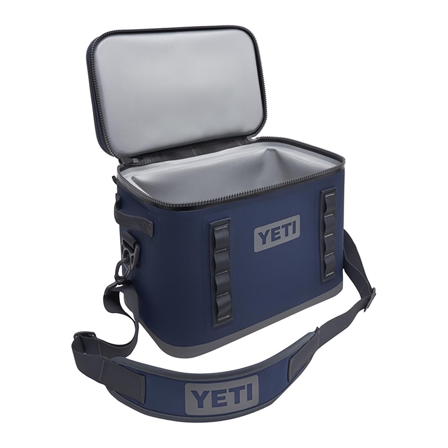 YETI Hopper Flip 18 Navy 24 qt Soft Sided Cooler