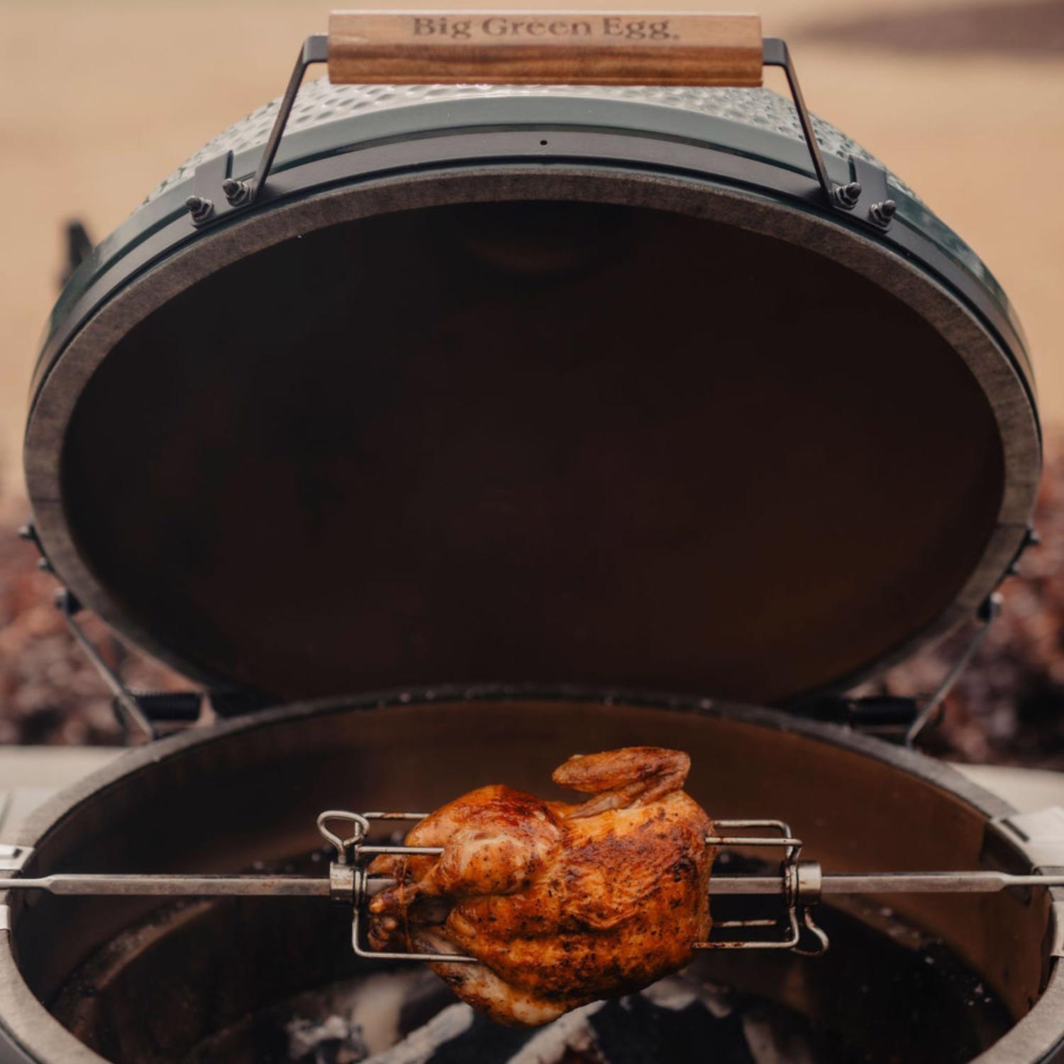Big Green Egg (Lg) Stainless Steel Rotisserie Kit 1 pk