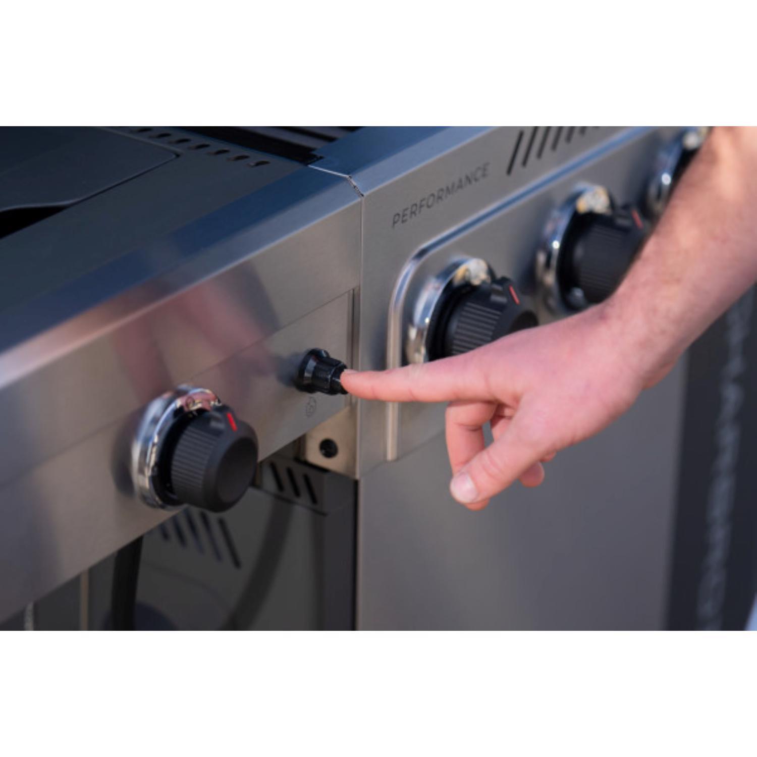 Charbroil Performance Series 4 Burner Liquid Propane Grill Black/Silver