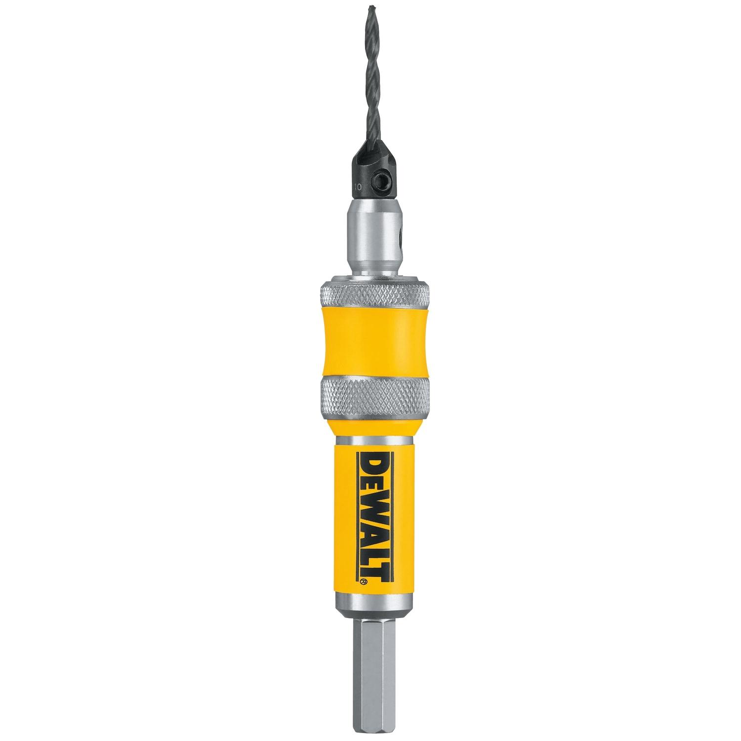 DEWALT #10 X 6 in. L Steel Drill/Drive Countersink Set 1 pc