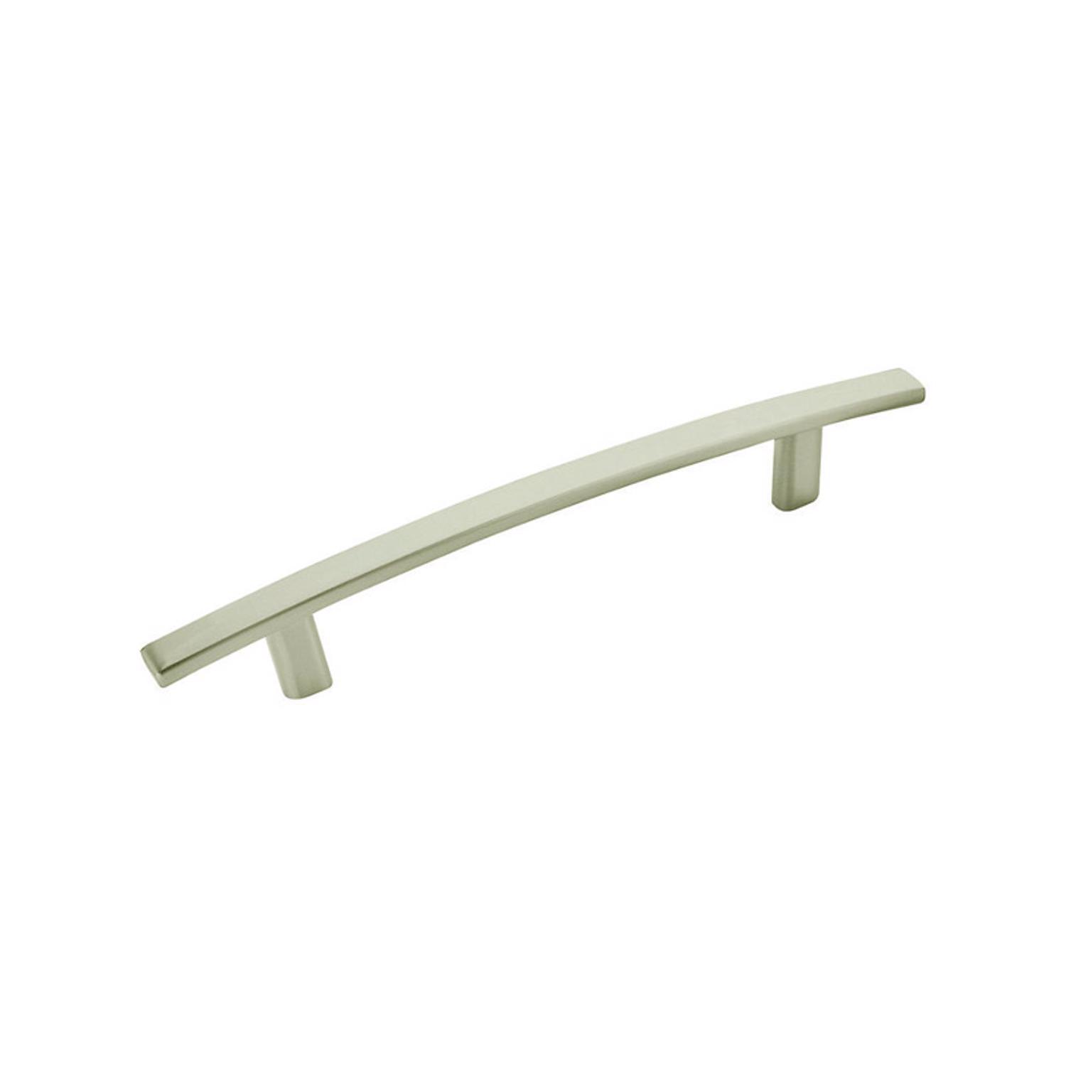 Amerock Cyprus Contemporary Arch Cabinet Pull 5-1/16 in. Satin Nickel Silver 1 pk