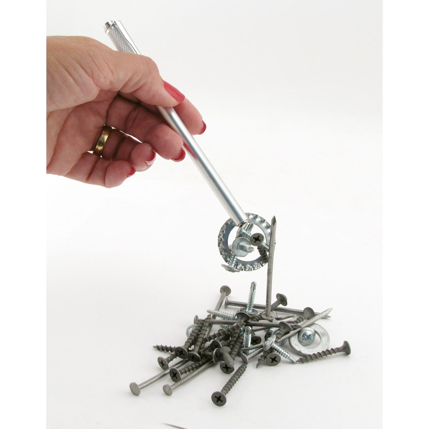 Magnet Source 5.75 in. L X .25 in. W Silver Pocket Pick-Up Magnet 2 lb. pull 1 pc