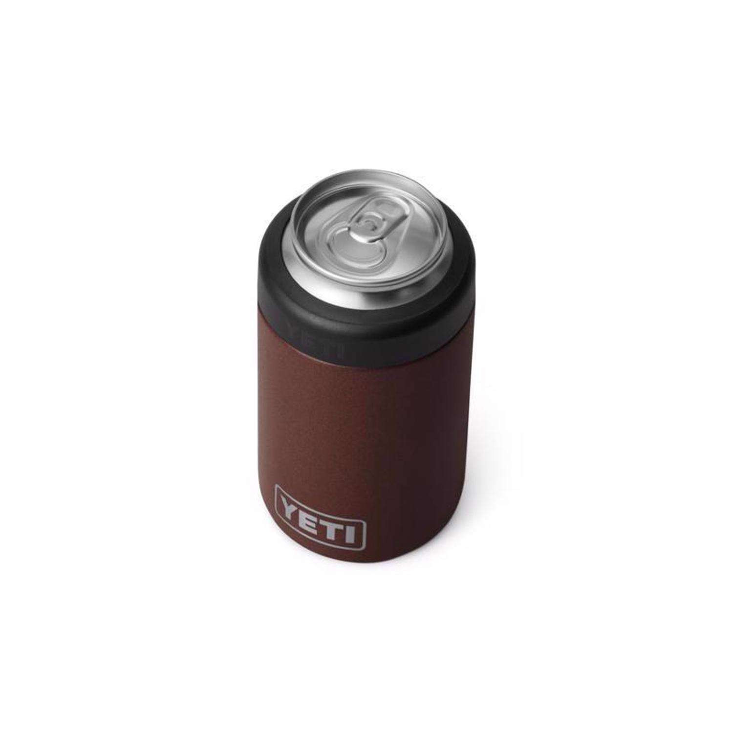 YETI Rambler 12 oz Wetlands Brown BPA Free Colster Can Insulator