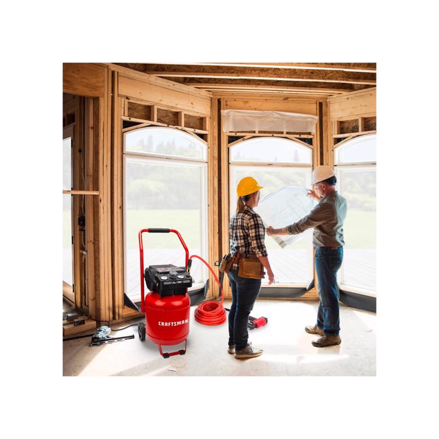 Craftsman 10 gal Vertical Portable Air Compressor 150 psi 1.8 HP