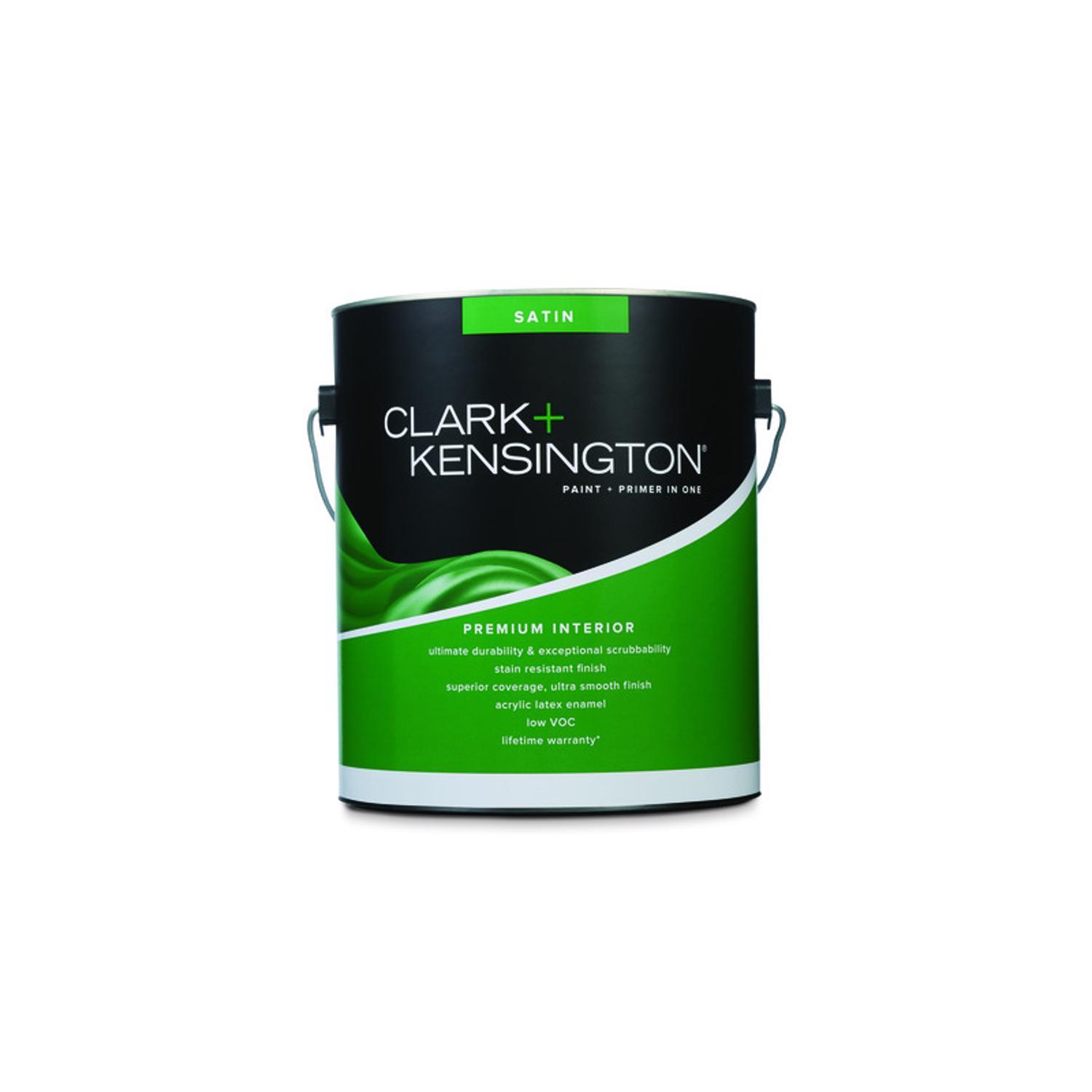 Clark+Kensington Satin Designer White Premium Paint Interior 1 gal