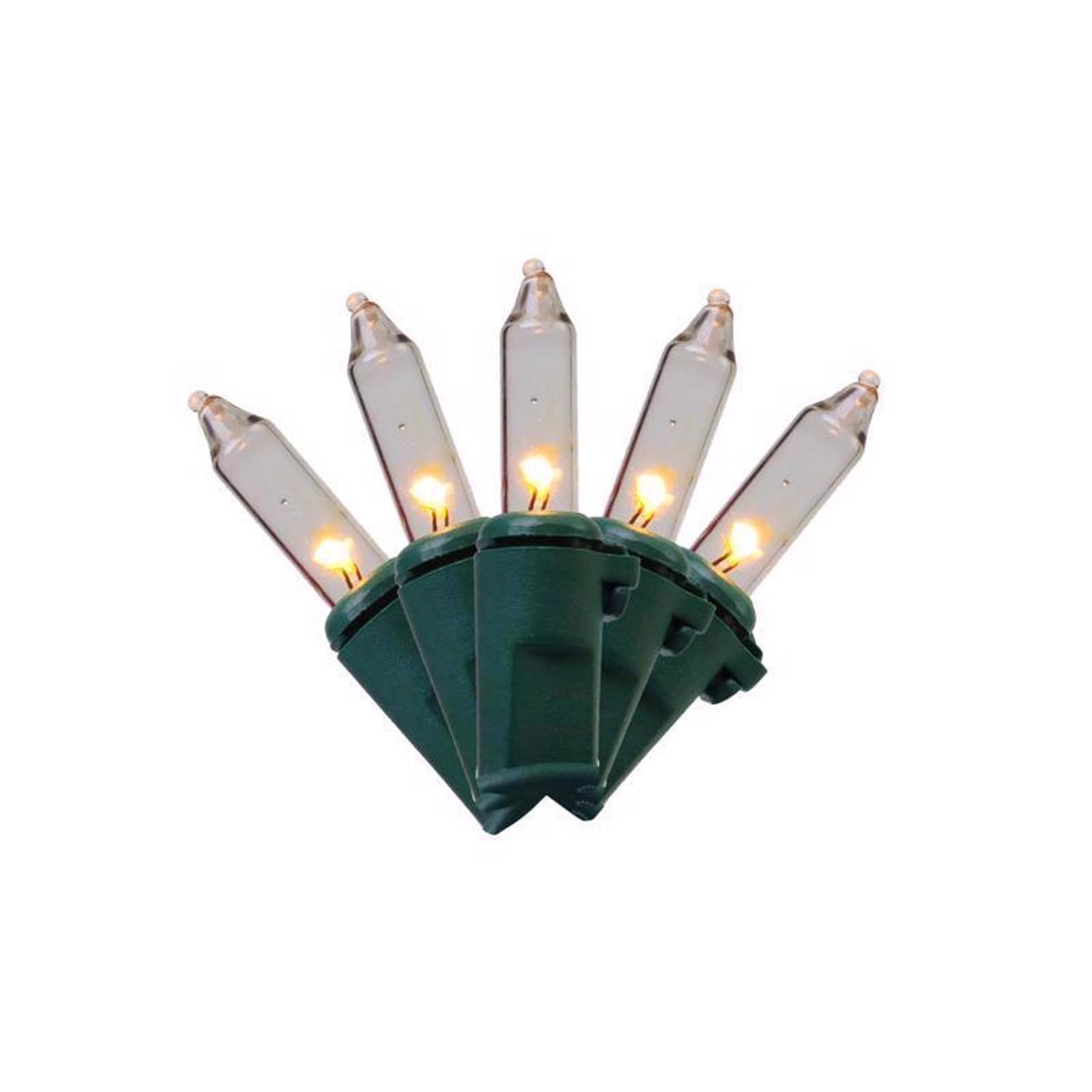 Celebrations Classic LED T5 Warm White 100 ct String Christmas Lights 24.75 ft.