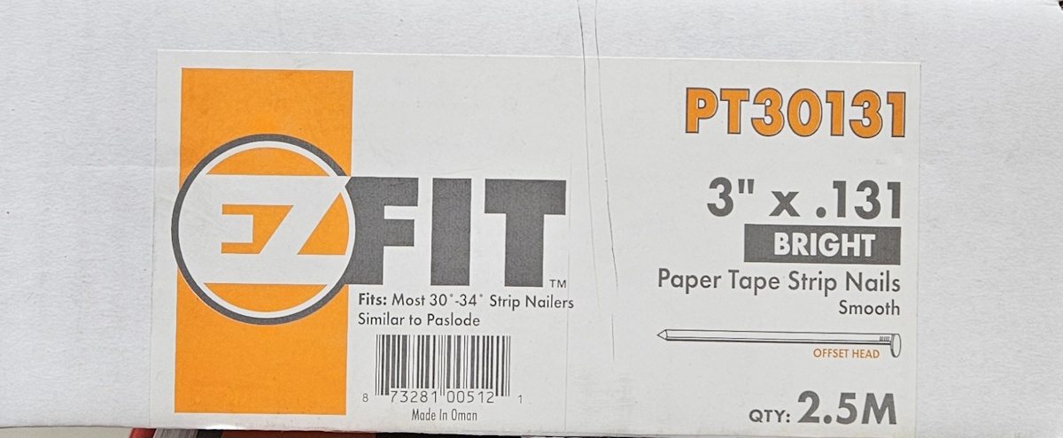 Nail EZ 3x.131 Frm Brt Sm65021