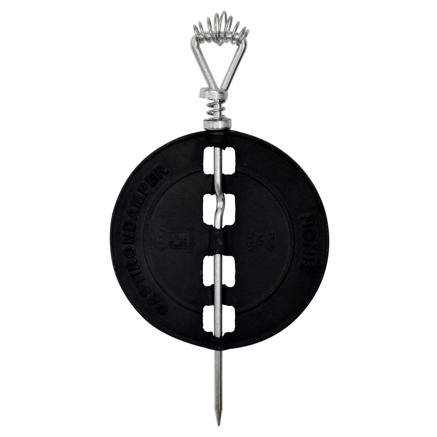 Imperial 6 in. D Cast Iron Damper