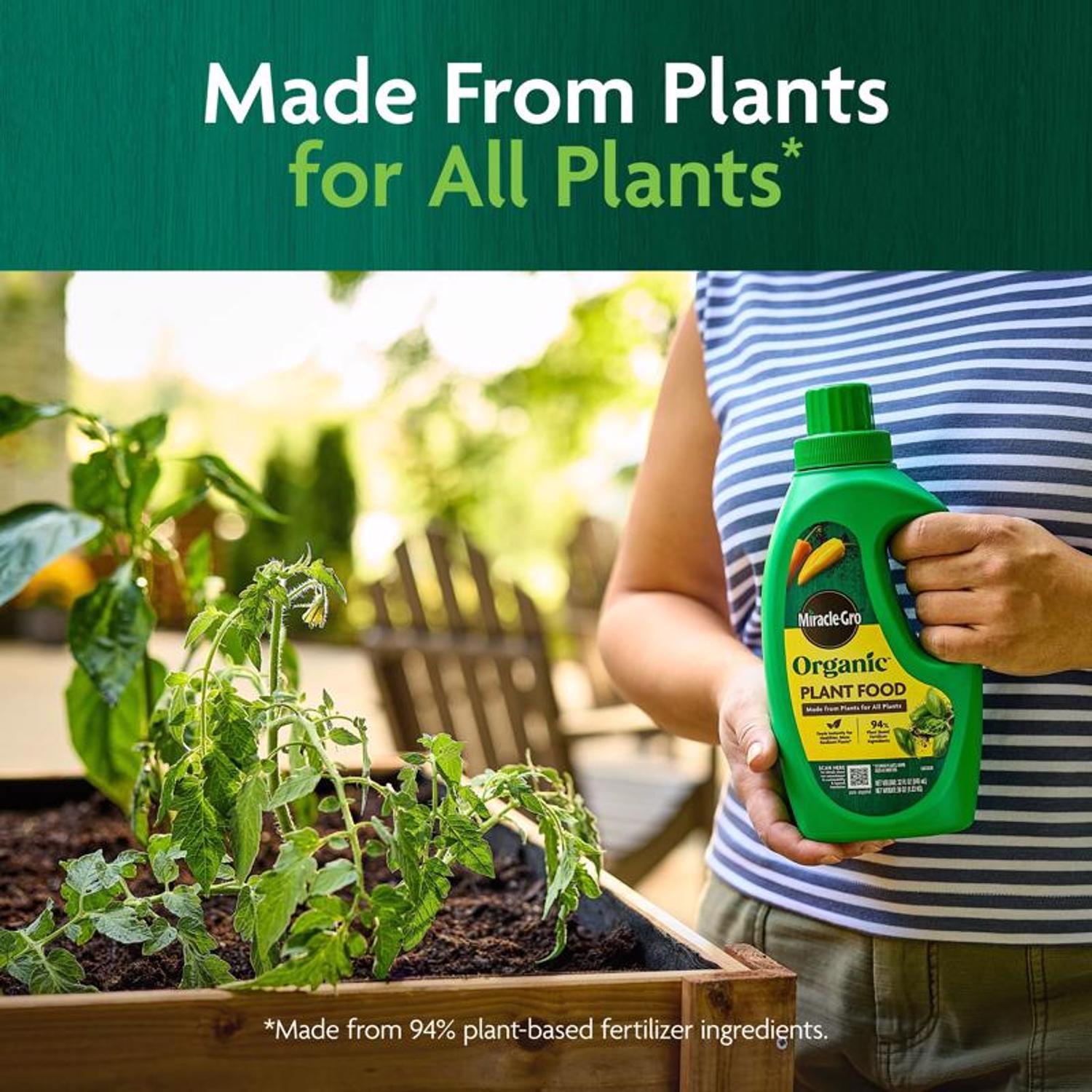 Miracle-Gro Organic Liquid Plant Food 32 fl. oz.