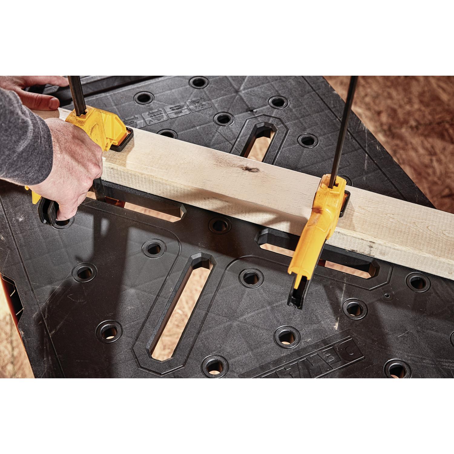 DeWalt 33 in. L X 23 in. W X 31 in. H Folding Workbench 1000 lb. cap.