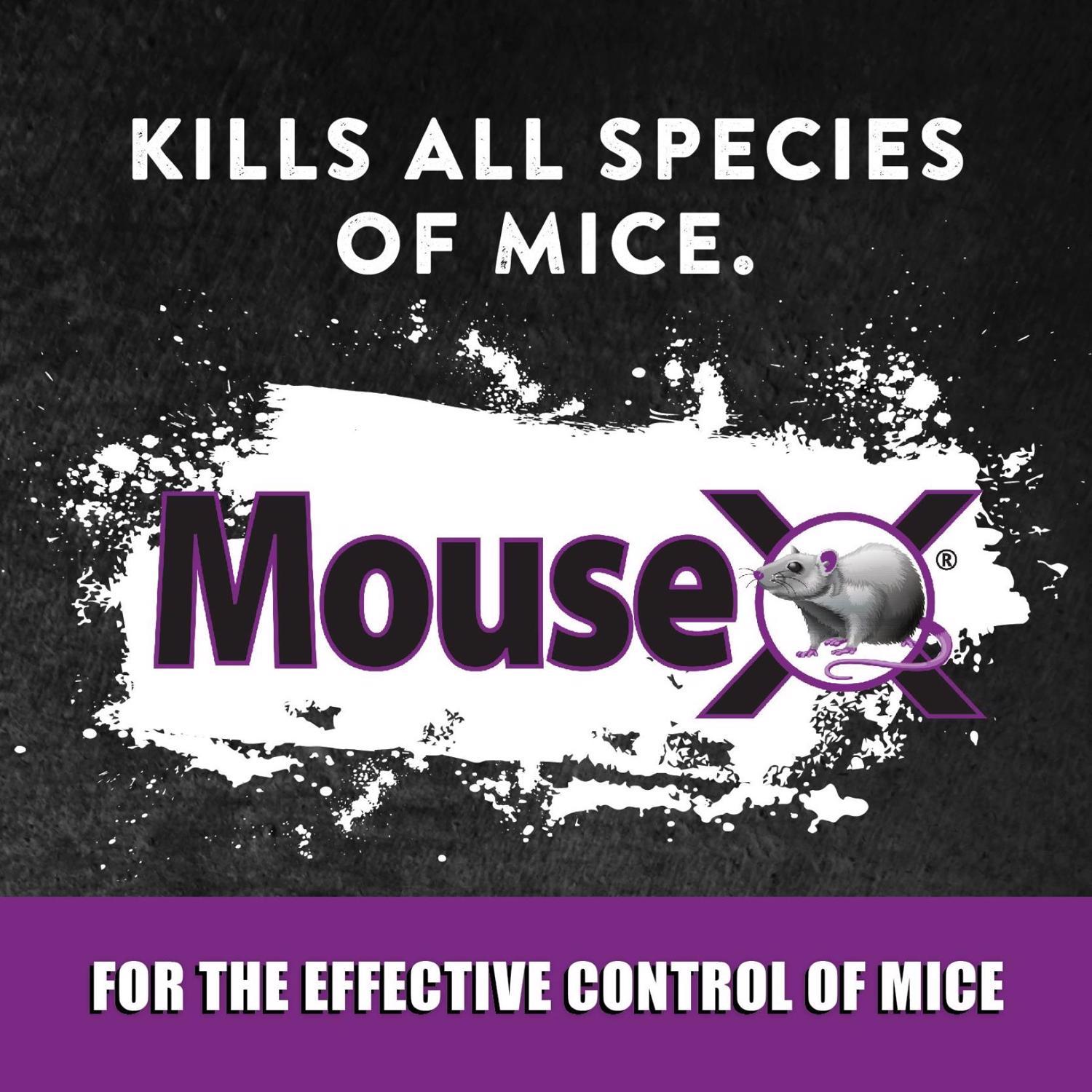 MouseX Non-Toxic Bait Pellet Throw Pack For Mice 12 oz 6 pk