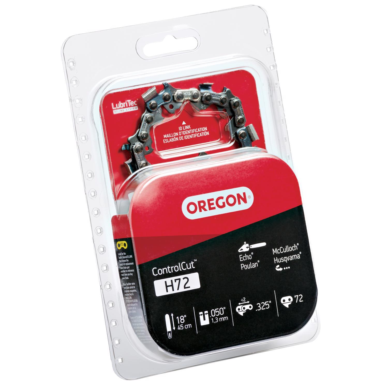 Oregon ControlCut H72 18 in. Chainsaw Chain 72 links