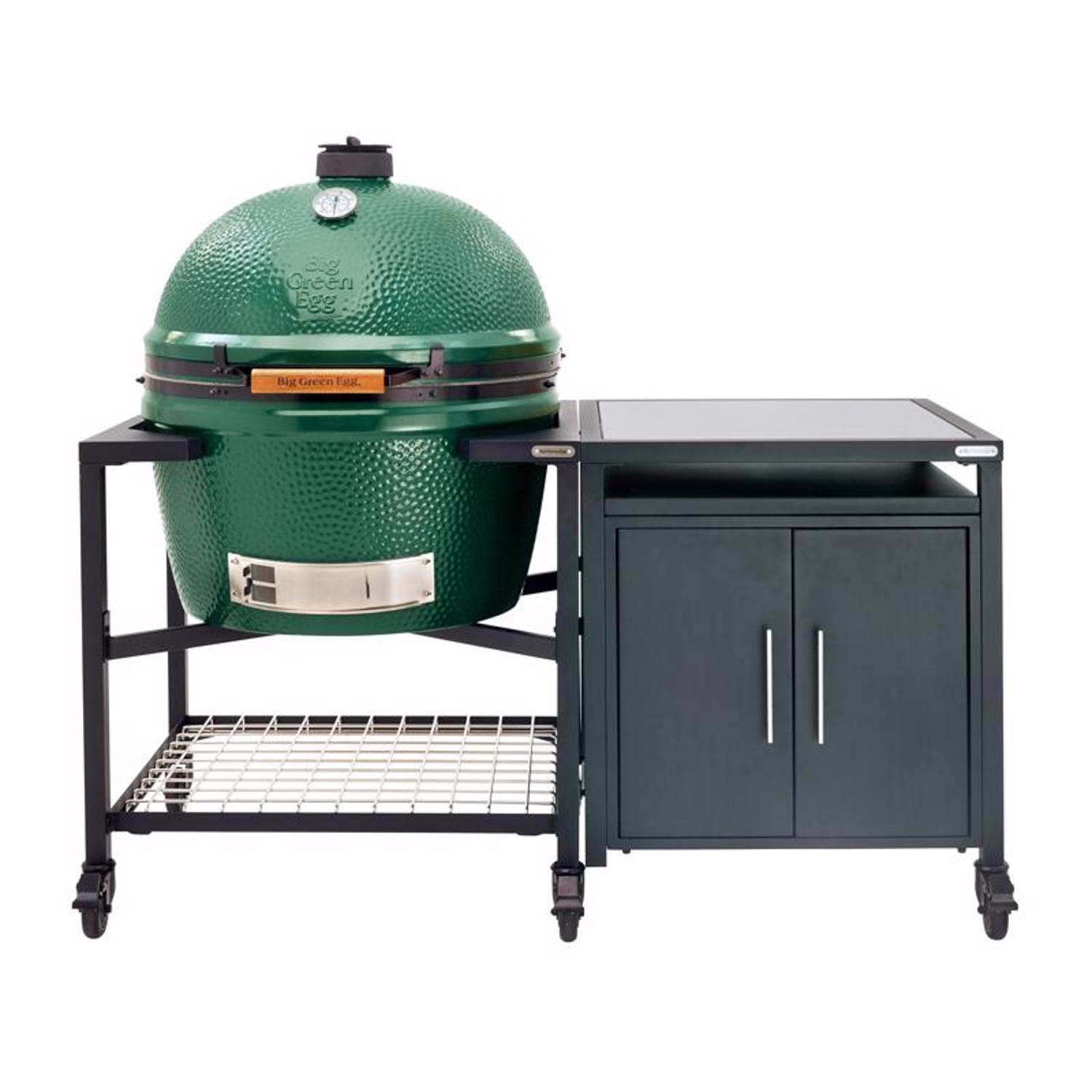 Big Green Egg Nest Expansion Cabinet Aluminum 30.5 in. H X 30 in. W X 30 in. L
