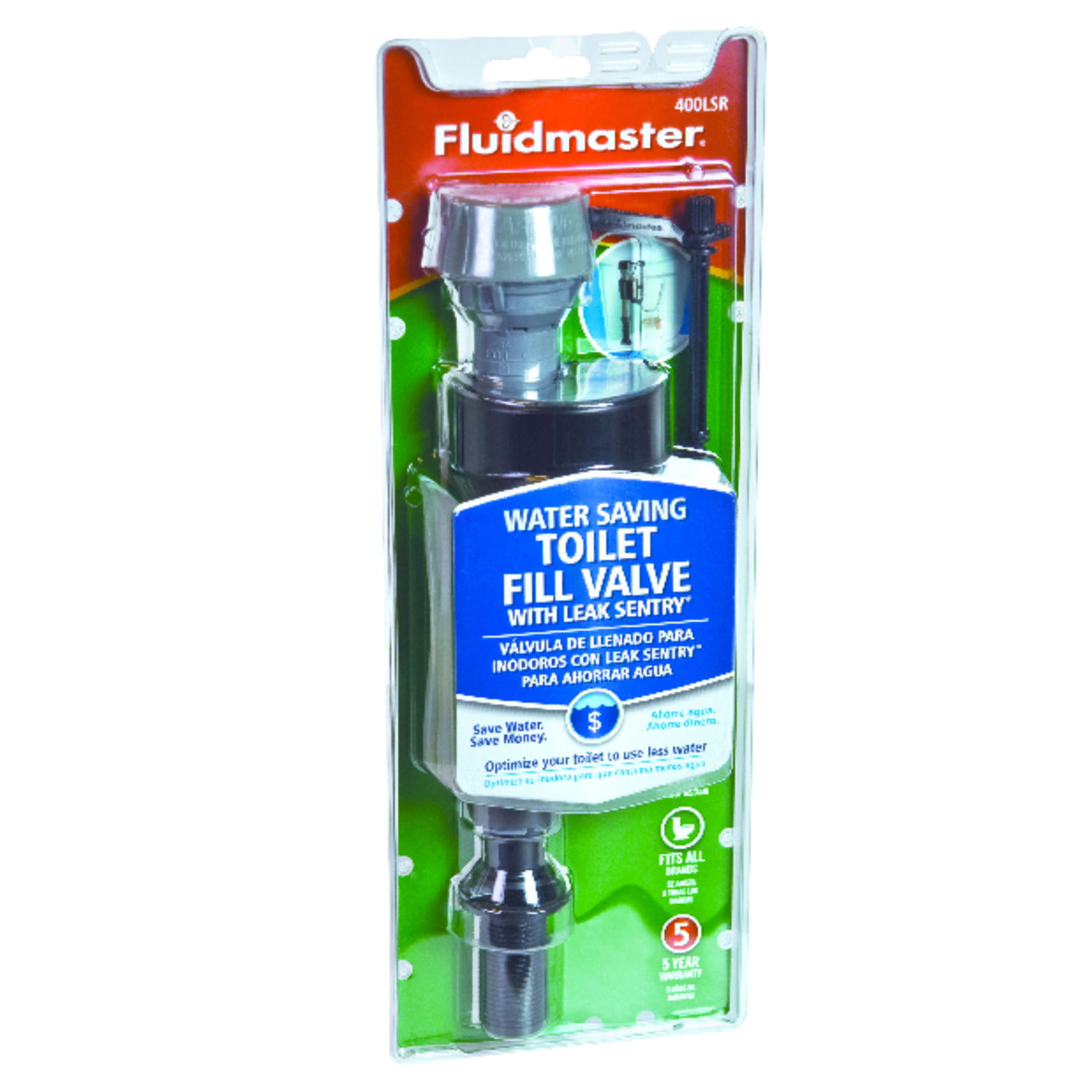 Fluidmaster Toilet Fill Valve Multicolored Plastic Stine Home + Yard