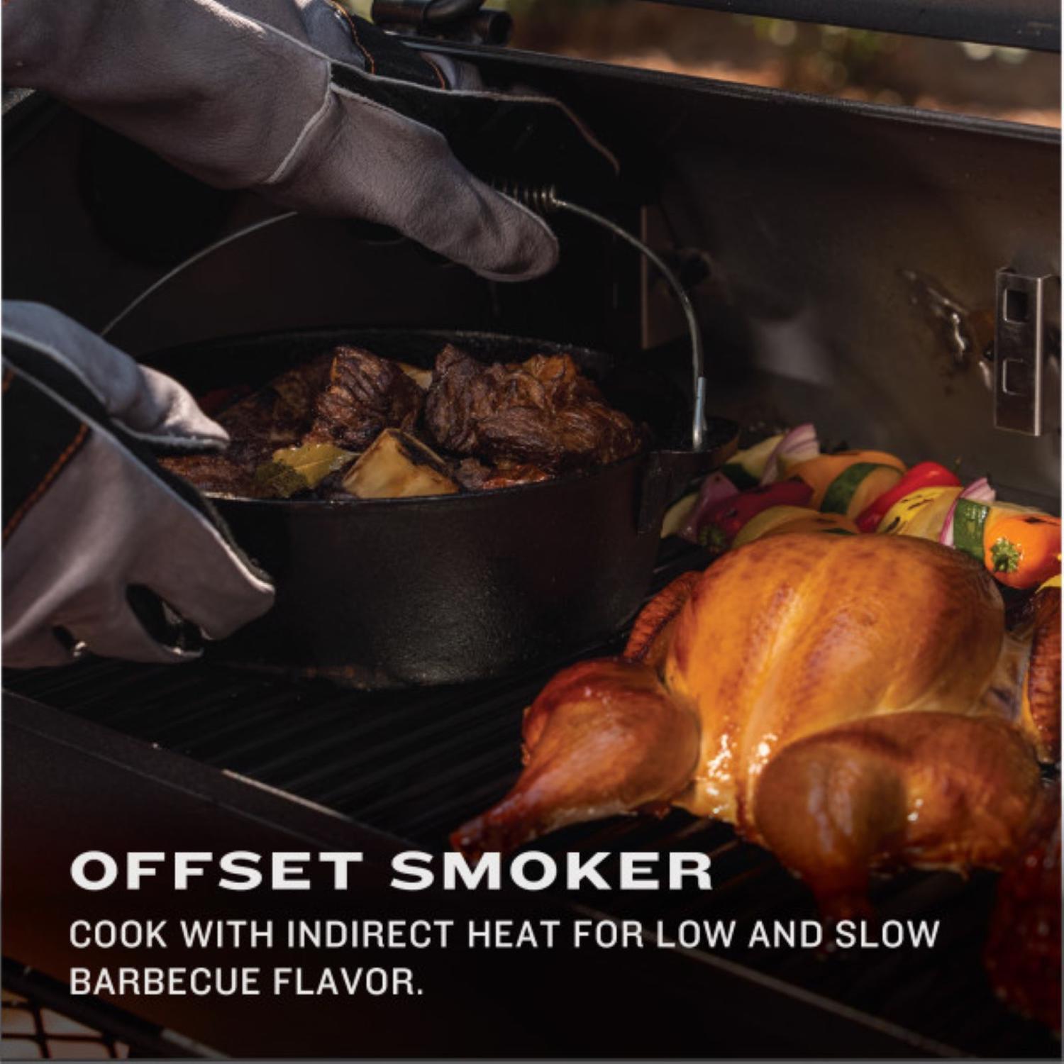 Oklahoma Joe's Charcoal Offset Smoker Black