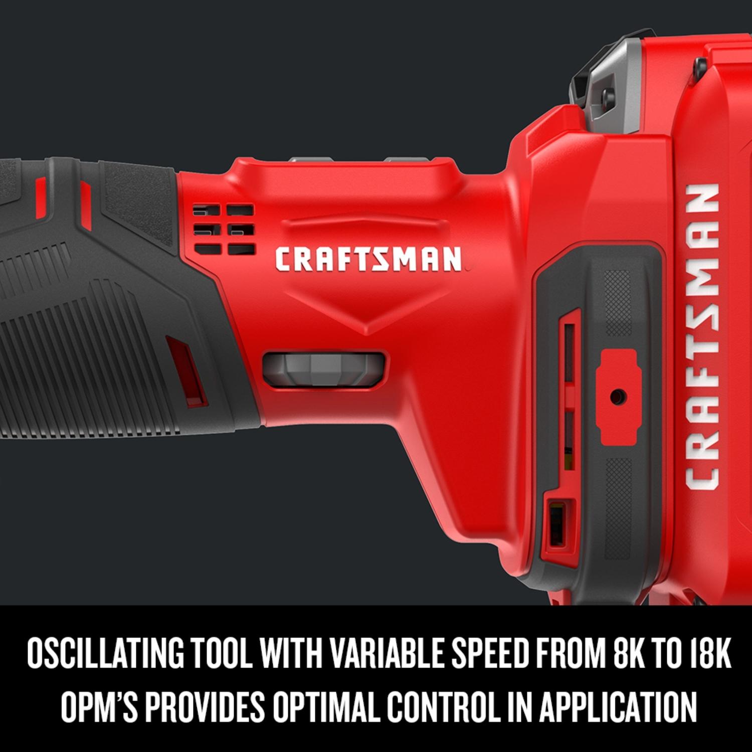 Craftsman V20 Cordless Oscillating Multi-Tool Tool Only