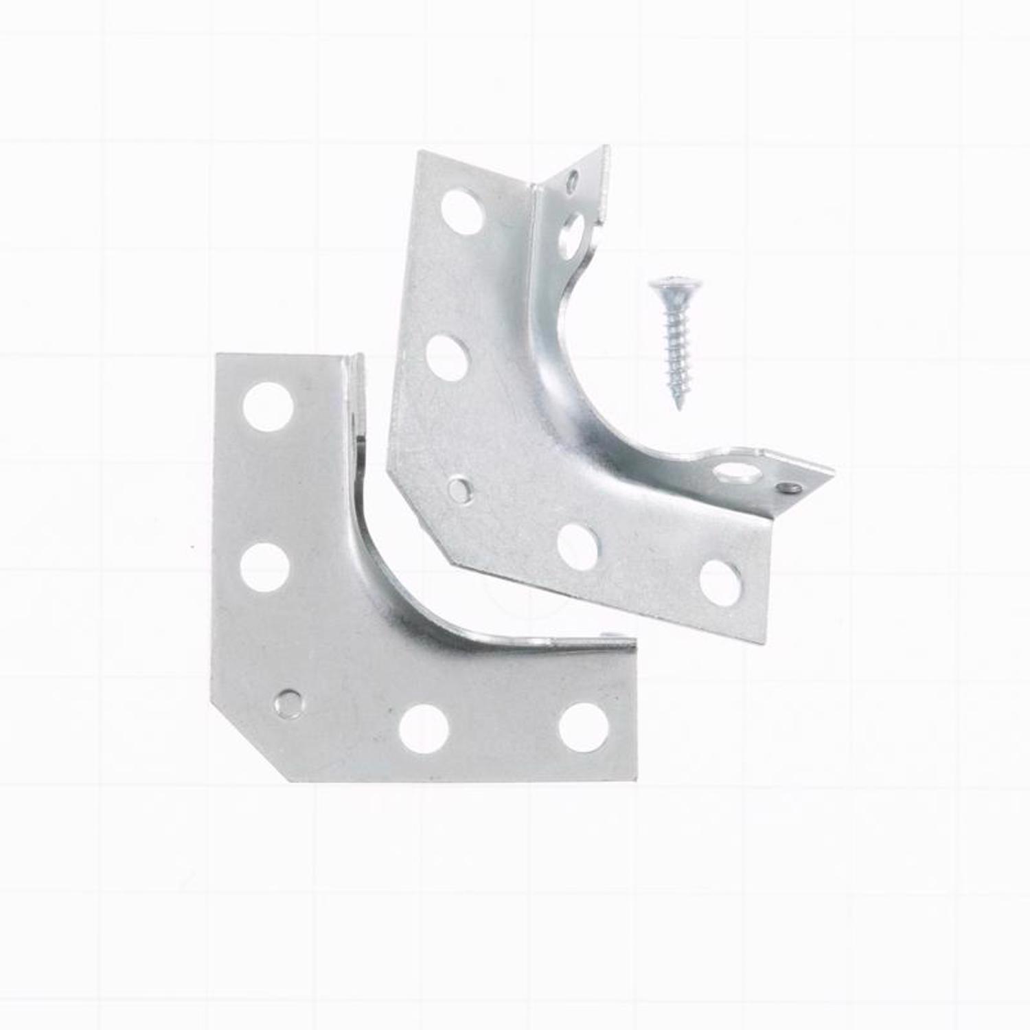 Ace 2 in. H X 3.5 in. W X 2 in. D Zinc Outside Corner Brace