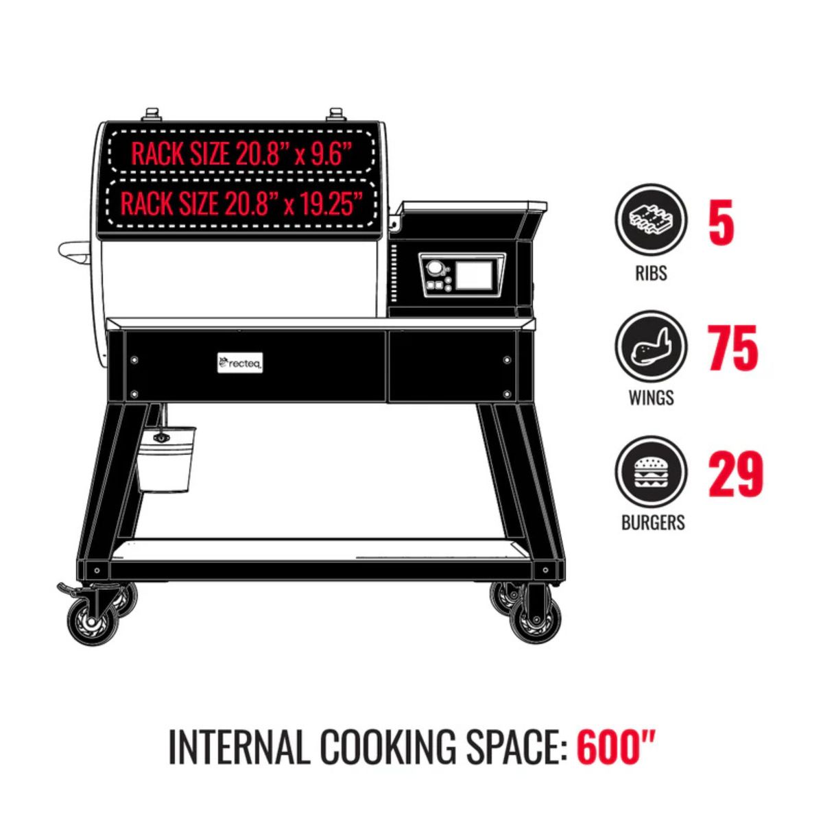 Recteq Patio Legend RT-600PL