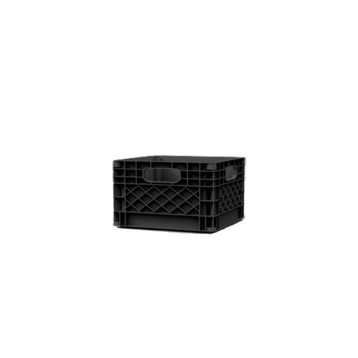 Black Miniature Stackable Storage Bin
