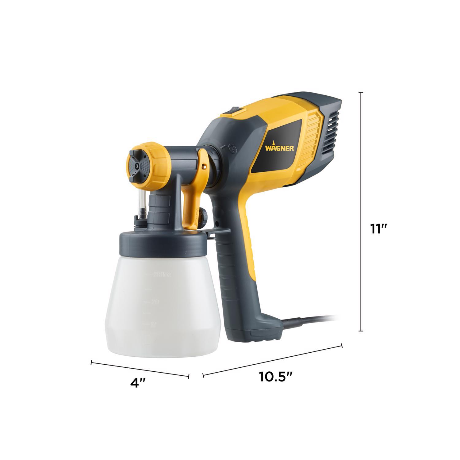 Wagner Control Spray Double Duty 4 psi Metal HVLP Stain Sprayer