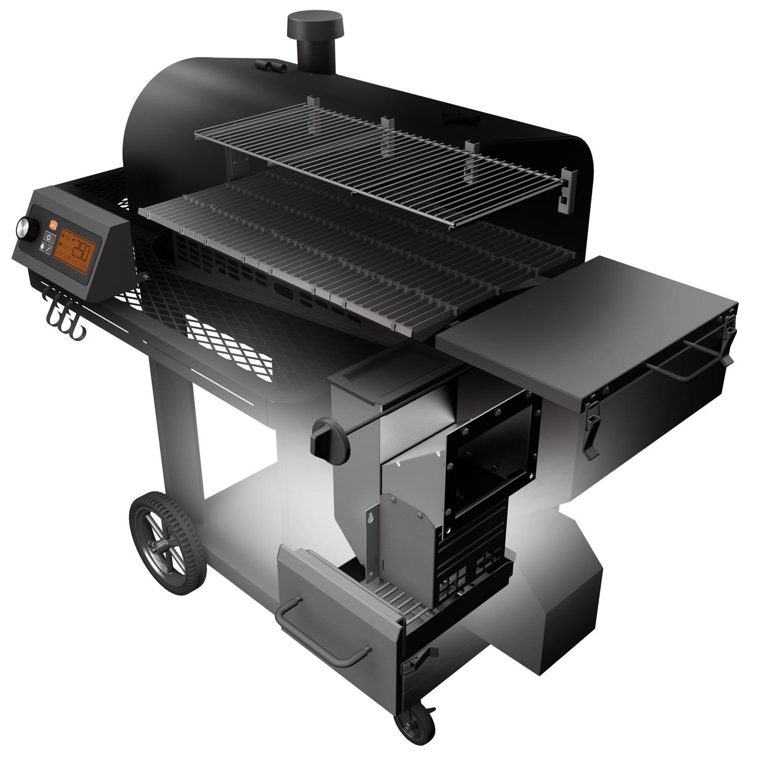 Oklahoma Joe's Charcoal/Wood Traditional Smoker Black