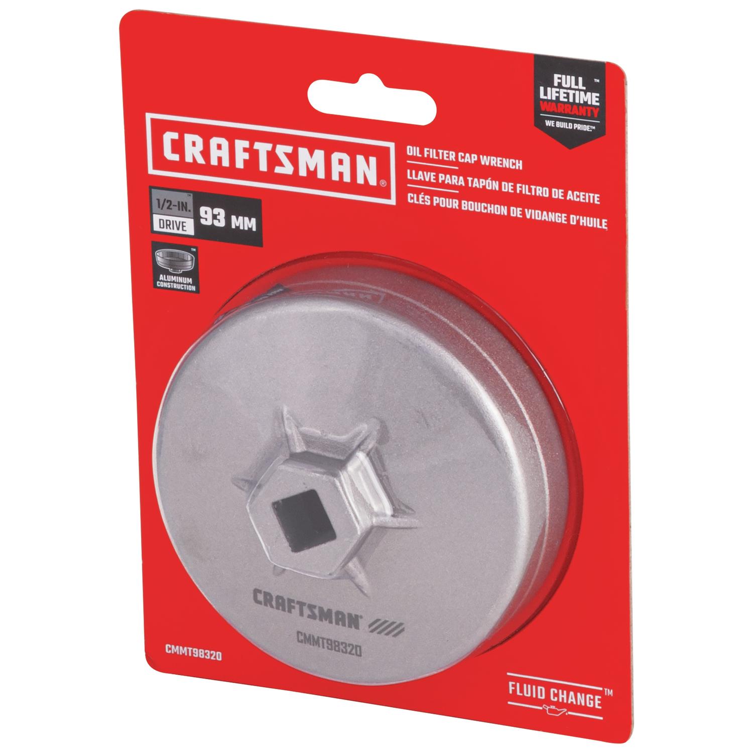 Craftsman End Cap Oil Filter Cap Wrench 3.7 in.