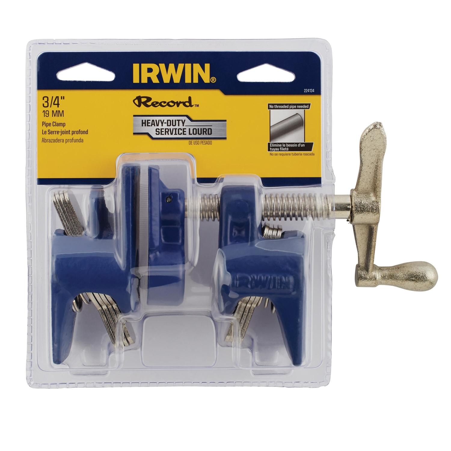 Irwin Quick-Grip 1-7/8 in. D Pipe Clamp 1,200 lb 1 pk