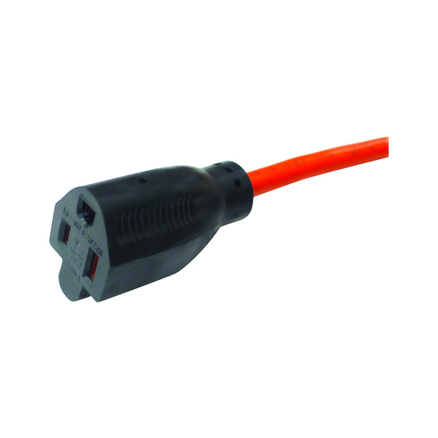 Ace Indoor or Outdoor 25 ft. L Orange Extension Cord 16/3 SJTW