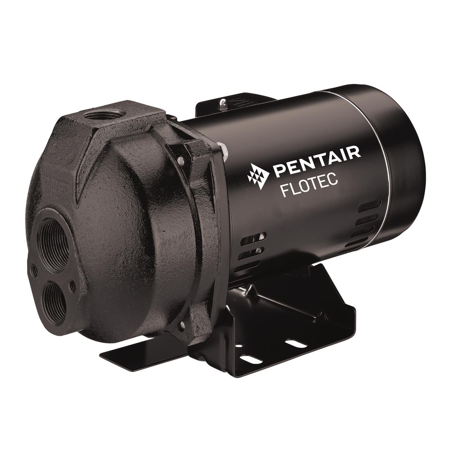 Flotec 1 HP 810 gph Cast Iron Convertible Jet Well Pump