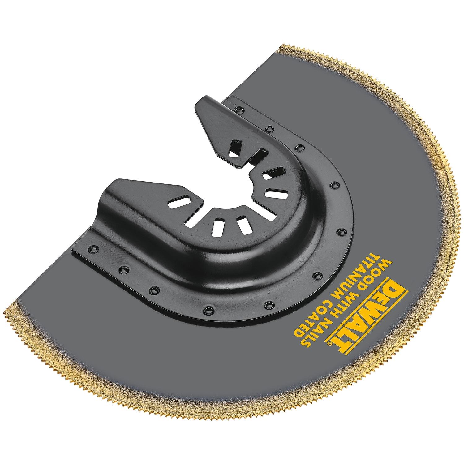 DeWalt Universal Fitment Titanium Flush Cut Round Oscillating Blade 1 Piece