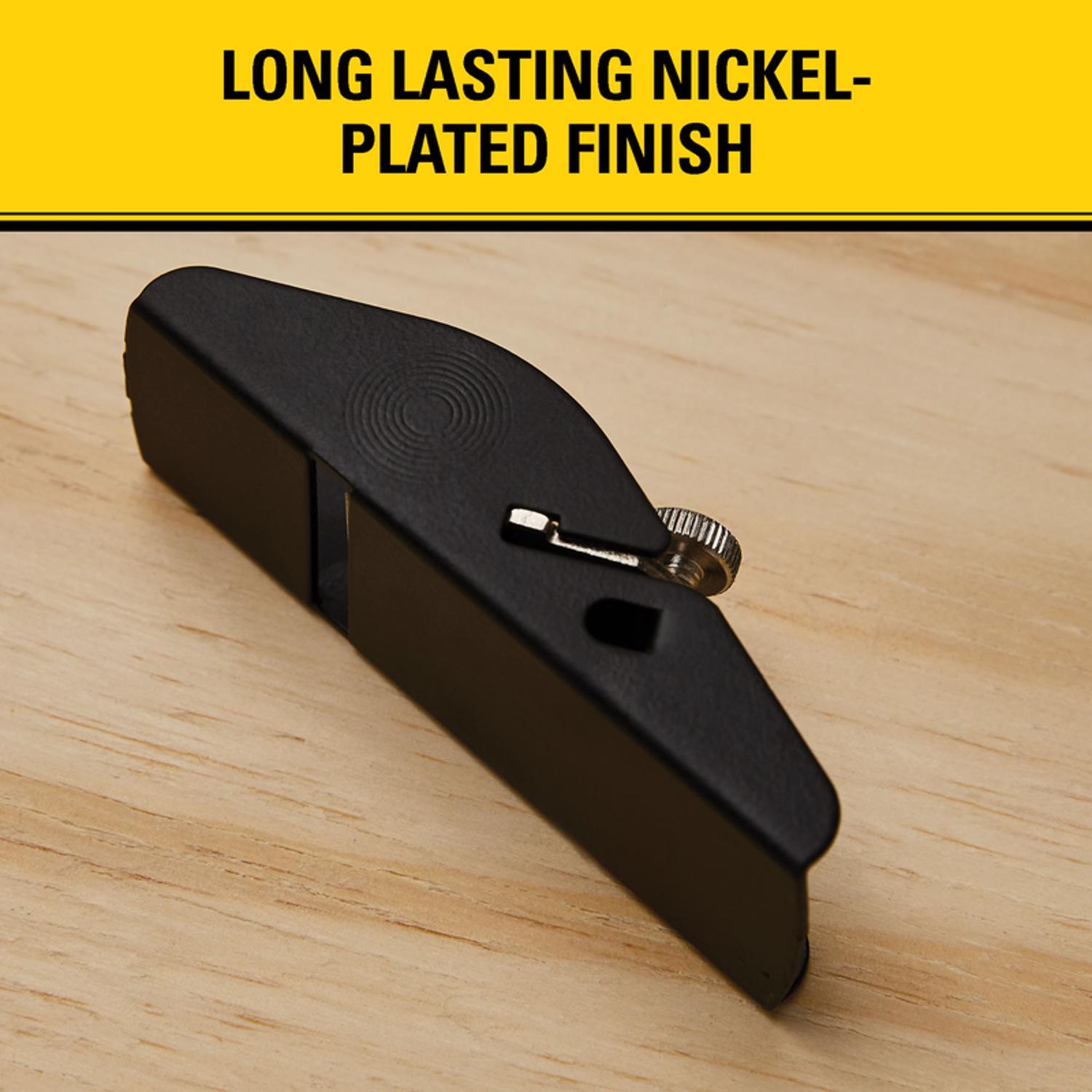 Stanley 3.5 in. L X 1 in. W Trimming Plane Cast Iron Black