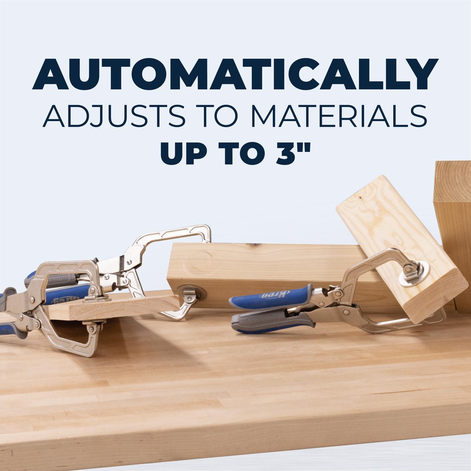 Kreg Automaxx 3 in. X 3 in. D Wood Project Clamp 450 lb 1 pc