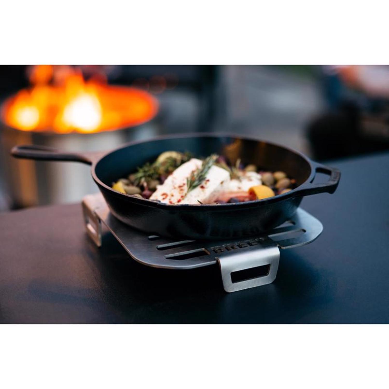 Breeo Stainless Steel Grilling Skillet 9.5 in. W 1 pk