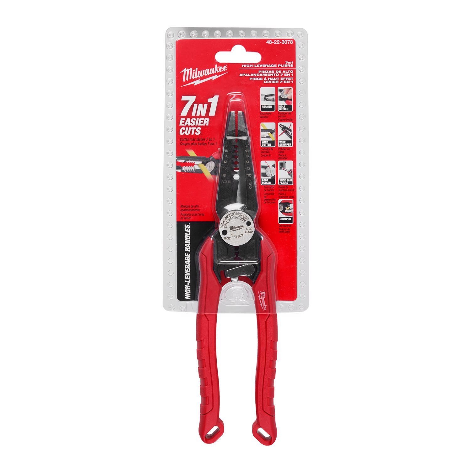 Milwaukee 9 in. Steel Combination Pliers