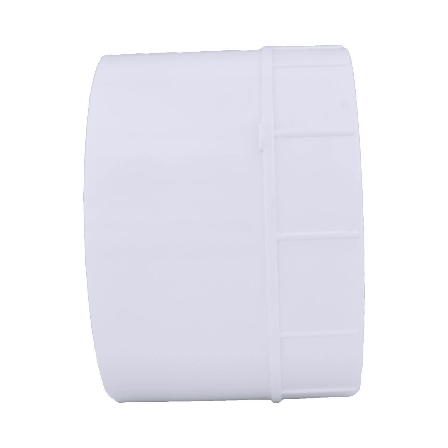 Charlotte Pipe Schedule 40 6 in. Hub X 6 in. D FPT PVC Adapter 1 pk