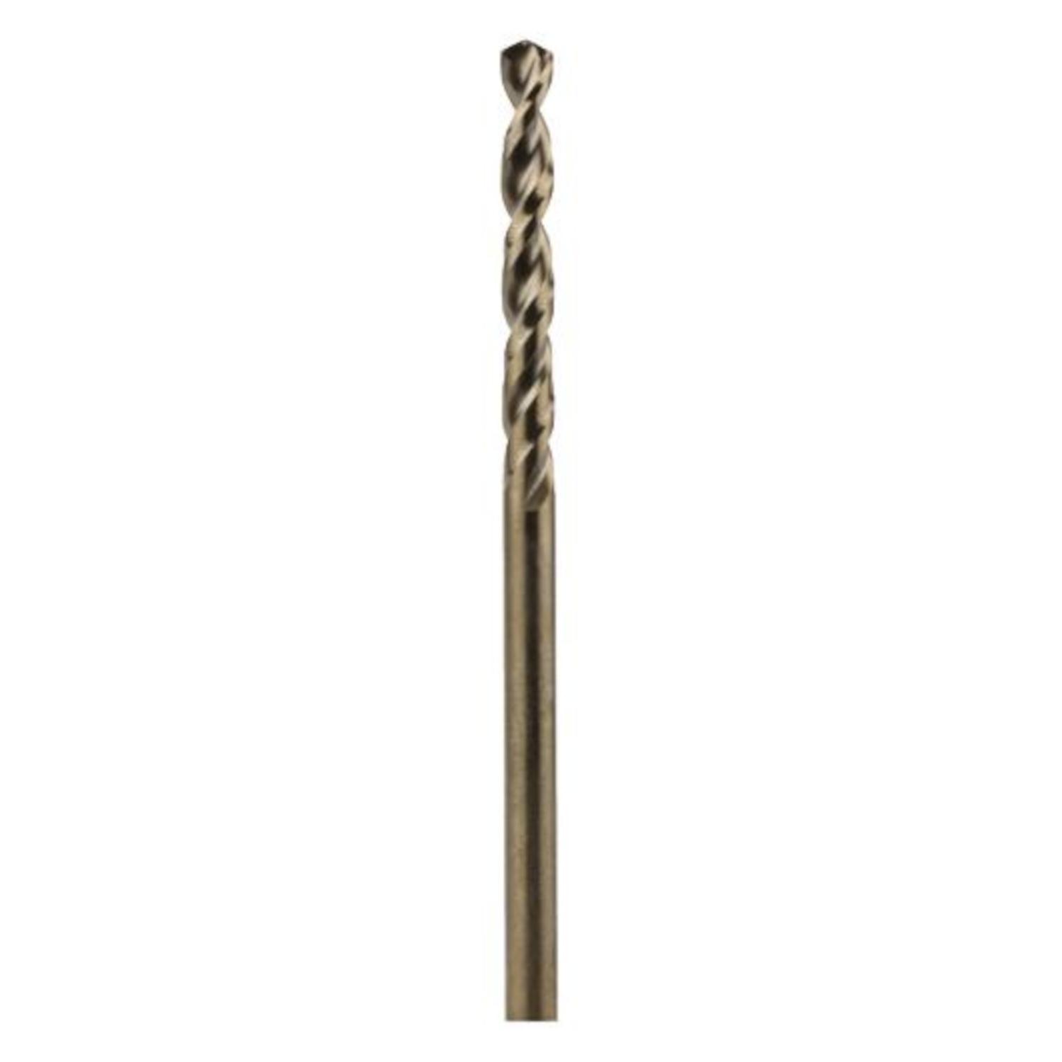 DeWalt 7/64 in. X 2.62 in. L High Speed Steel Chisel Point Drill Bit Round Shank 2 pc
