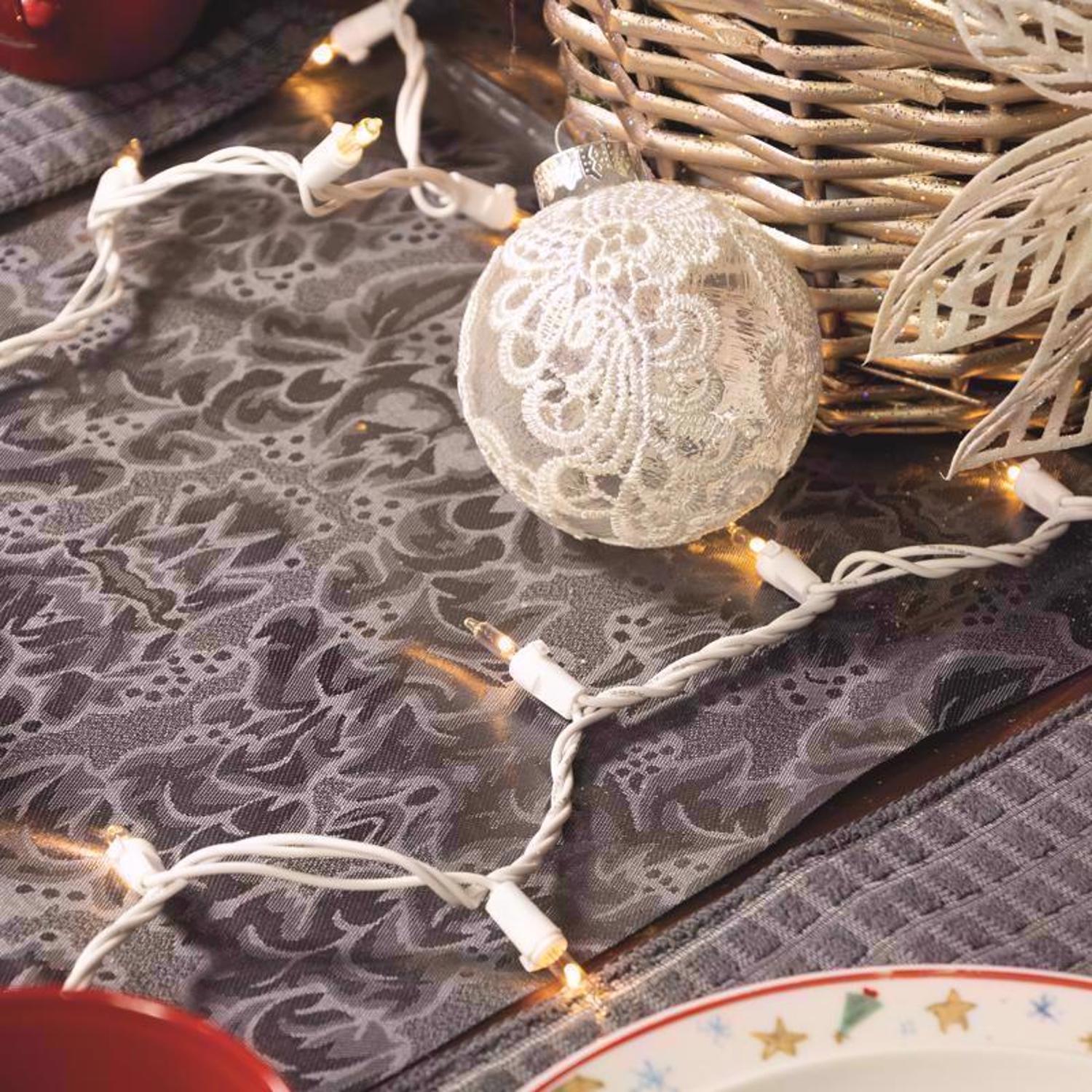 Celebrations Classic LED T5 Warm White 100 ct String Christmas Lights 24.75 ft.