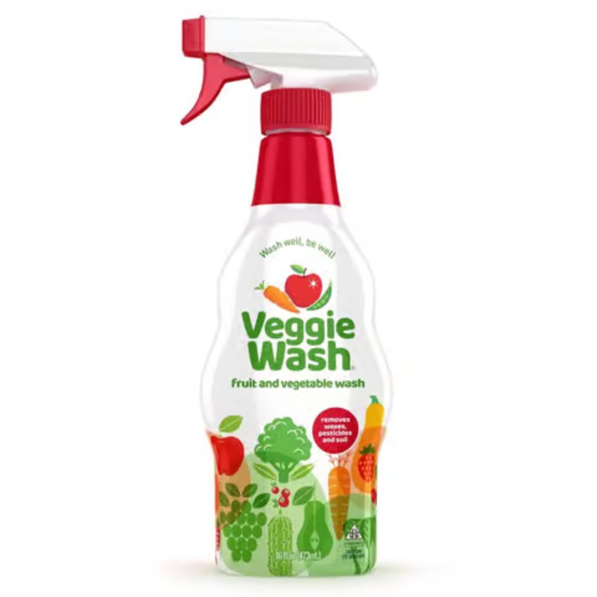 Veggie Wash Fruit and Vegetable Wash 16 oz. Liquid